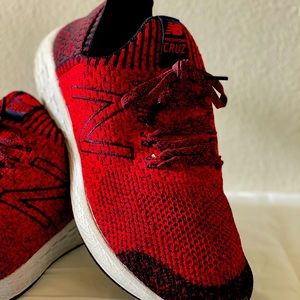 New Balance Men’s Cruz in Red Sz 11